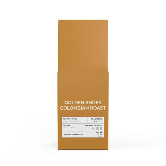 Golden Andes Colombian Roast Ground 12oz - Go Mug Yourself