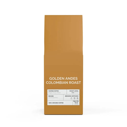 Golden Andes Colombian Roast Ground 12oz - Go Mug Yourself