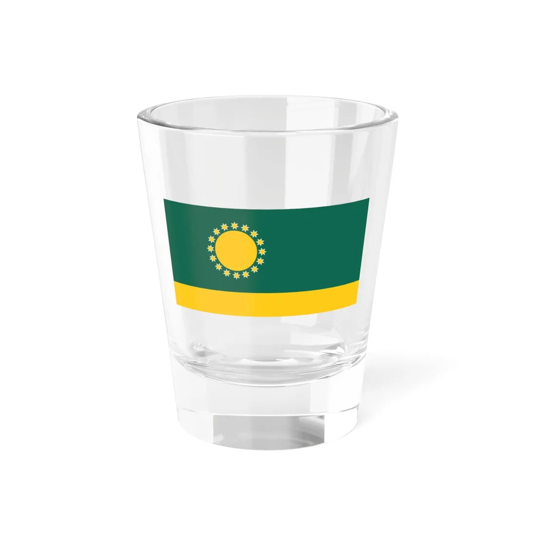 Golden Banner 2016 Australian Flag Proposal (Australia) Shot Glass 1.5oz 1.5oz - Go Mug Yourself