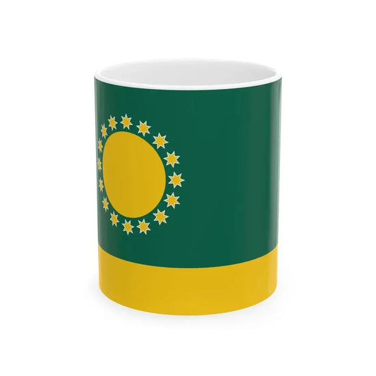 Golden Banner 2016 Australian Flag Proposal (Australia) White Coffee Mug 11oz - Go Mug Yourself