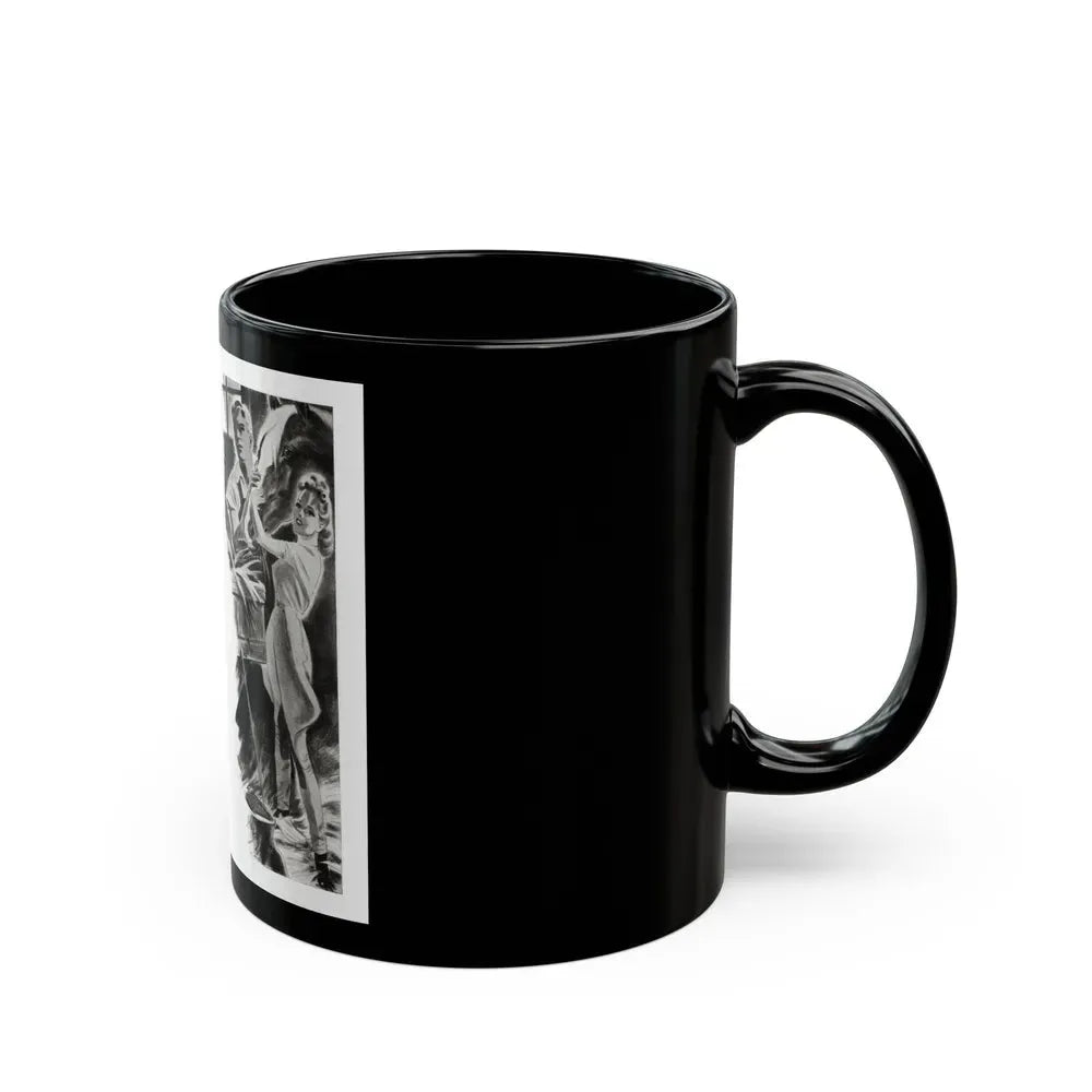 Golden Bay, College Humor, March 1939 - Black Coffee Mug - Go Mug Yourself