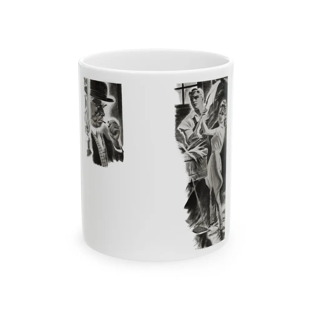 Golden Bay, College Humor, March 1939 - White Coffee Mug-11oz-Go Mug Yourself