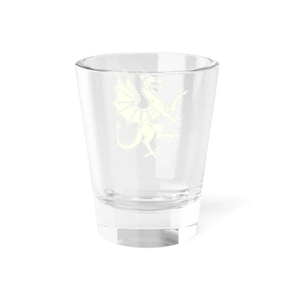 Golden Dragon War Flag of Wales created 1400 (United Kingdom) Shot Glass 1.5oz - Go Mug Yourself