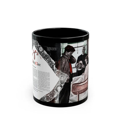 Golden Glove, Cosmopolitan, August 1948 - Black Coffee Mug-11oz-Go Mug Yourself