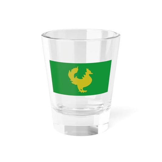 Golden Hintar flag of Burma (Myanmar) Shot Glass 1.5oz 1.5oz - Go Mug Yourself