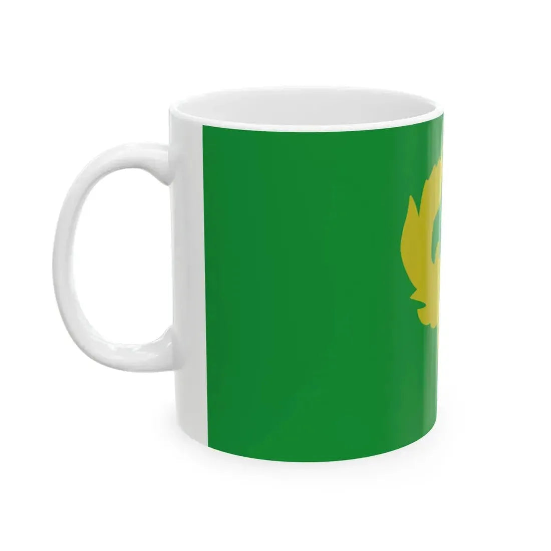 Golden Hintar flag of Burma (Myanmar) White Coffee Mug - Go Mug Yourself