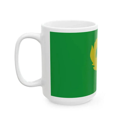 Golden Hintar flag of Burma (Myanmar) White Coffee Mug - Go Mug Yourself