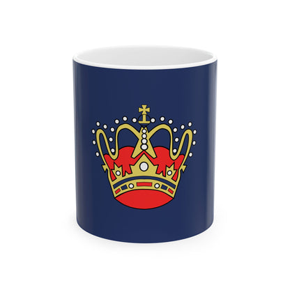 Goldene Krone im Blauen Meer (Germany) White Coffee Mug-11oz-Go Mug Yourself