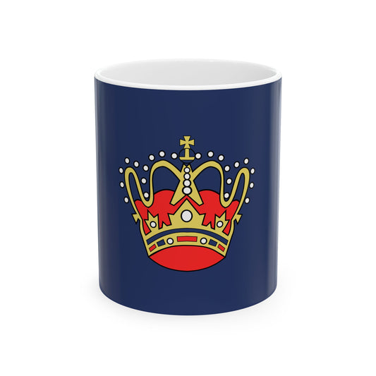 Goldene Krone im Blauen Meer (Germany) White Coffee Mug-11oz-Go Mug Yourself