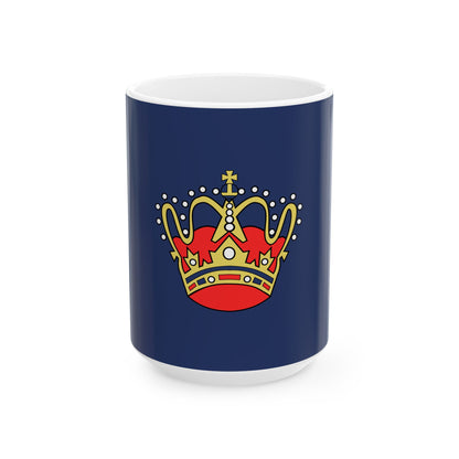 Goldene Krone im Blauen Meer (Germany) White Coffee Mug-15oz-Go Mug Yourself