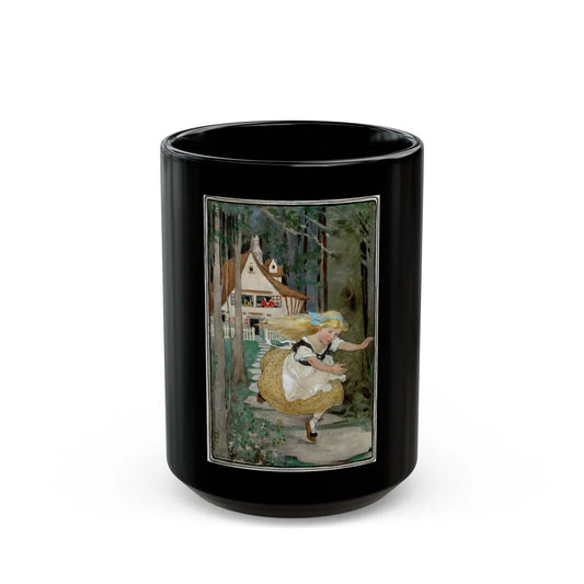 Goldilocks and the Three Bears - Black Coffee Mug-15oz-Go Mug Yourself