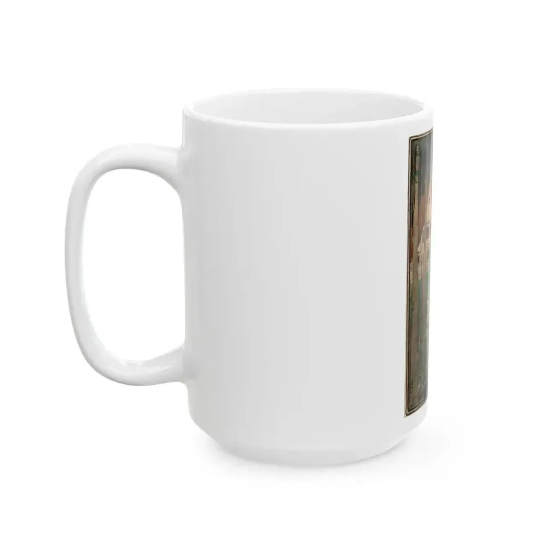 Goldilocks and the Three Bears, Swift's Premium Soap Products calendar illustration, 1916 - White Coffee Mug - Go Mug Yourself