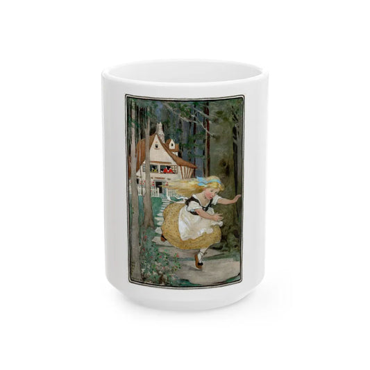 Goldilocks and the Three Bears - White Coffee Mug-15oz-Go Mug Yourself