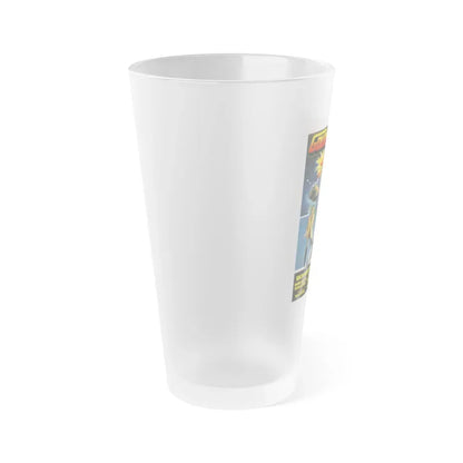 GOLDRUNNER 1980 Movie Poster - Frosted Pint Glass 16oz - Go Mug Yourself