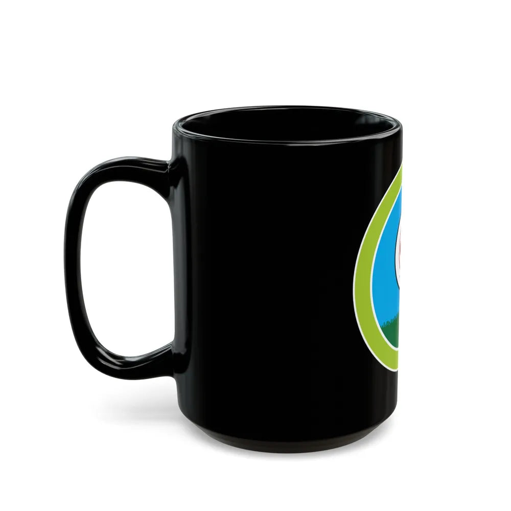 Golf (Boy Scout Merit Badge) Black Coffee Mug-Go Mug Yourself