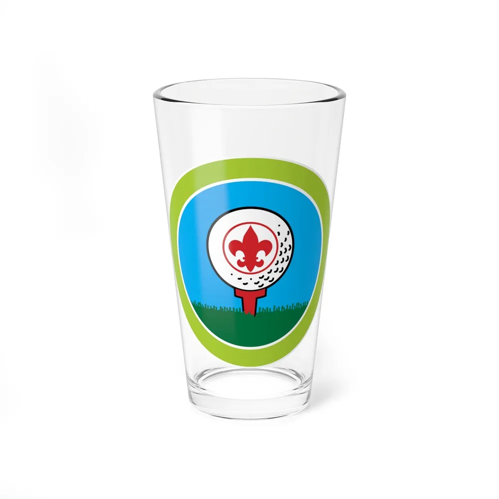 Golf (Boy Scout Merit Badge) Pint Glass 16oz-16oz-Go Mug Yourself