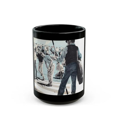 Golf Is A Gambler's Game, Climax, April 1960 - Black Coffee Mug 15oz - Go Mug Yourself