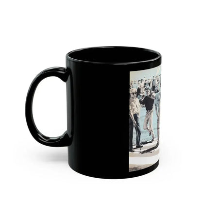 Golf Is A Gambler's Game, Climax, April 1960 - Black Coffee Mug - Go Mug Yourself