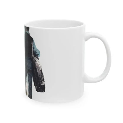 Golf Is A Gambler's Game, Climax, April 1960 - White Coffee Mug - Go Mug Yourself