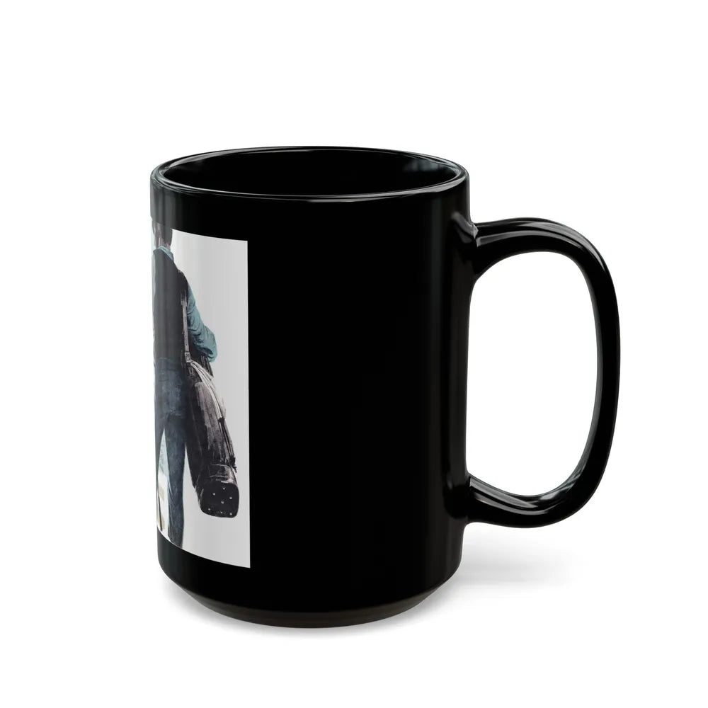 Golf Is A Gambler's Game, Climax, April 1960 - Black Coffee Mug-Go Mug Yourself