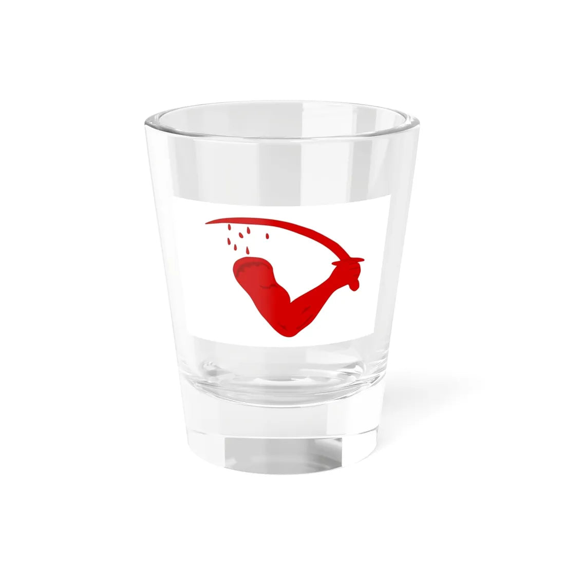 Goliad Flag (United States) Shot Glass 1.5oz 1.5oz - Go Mug Yourself