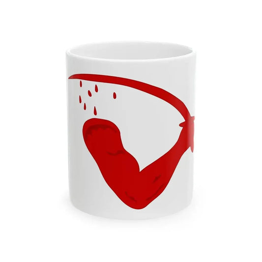 Goliad Flag (United States) White Coffee Mug 11oz - Go Mug Yourself