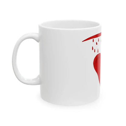 Goliad Flag (United States) White Coffee Mug - Go Mug Yourself