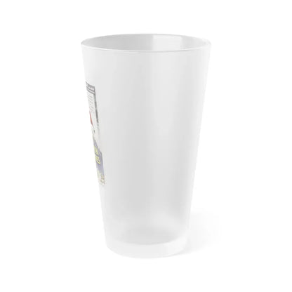 GOLIATH AND THE VAMPIRES 1961 Movie Poster - Frosted Pint Glass 16oz - Go Mug Yourself