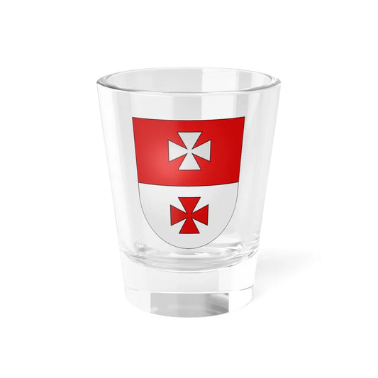 Goms district-coat of arms (Switzerland) (Coat of Arms) Shot Glass 1.5oz 1.5oz - Go Mug Yourself
