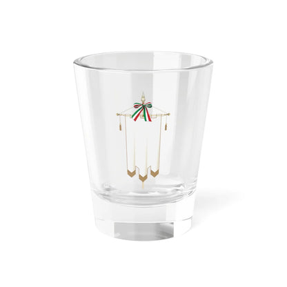 Gonfalone da Comune-01 (Italy) (Coat of Arms) Shot Glass 1.5oz 1.5oz - Go Mug Yourself