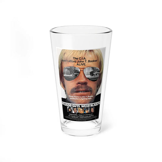 GOOD GUYS WEAR BLACK 1978 Movie Poster - Pint Glass 16oz-16oz-Go Mug Yourself