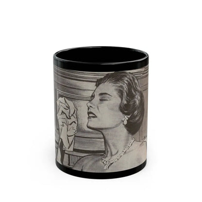 Good Housekeeping illustration - Black Coffee Mug 11oz - Go Mug Yourself