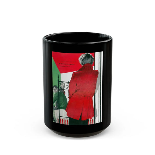 Good Housekeeping illustration, March 1950 - Black Coffee Mug-15oz-Go Mug Yourself