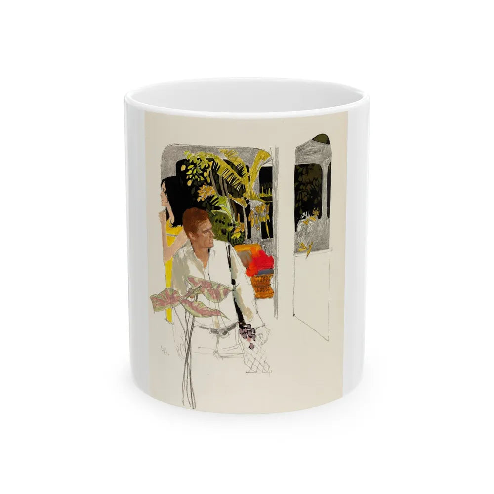 Good Housekeeping Magazine Illustration - White Coffee Mug-11oz-Go Mug Yourself