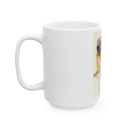 Good Housekeeping Magazine Illustration - White Coffee Mug - Go Mug Yourself