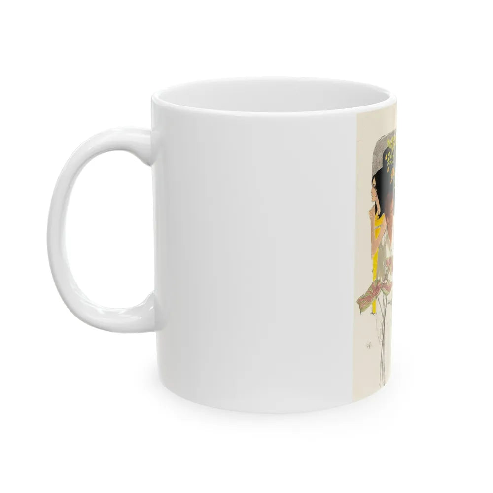 Good Housekeeping Magazine Illustration - White Coffee Mug-Go Mug Yourself