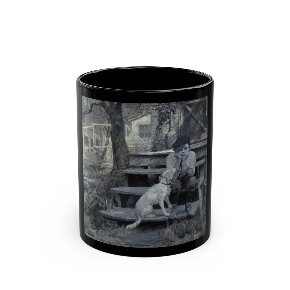 Good Housekeeping magazine story illustration, 1922 - Black Coffee Mug-11oz-Go Mug Yourself