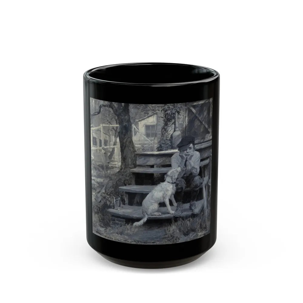 Good Housekeeping magazine story illustration, 1922 - Black Coffee Mug-15oz-Go Mug Yourself