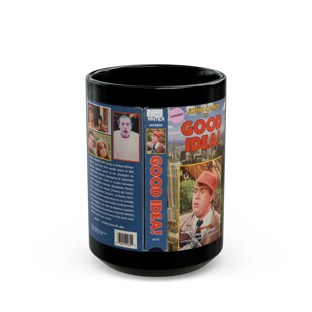 GOOD IDEA (VHS COVER) - Black Coffee Mug-15oz-Go Mug Yourself