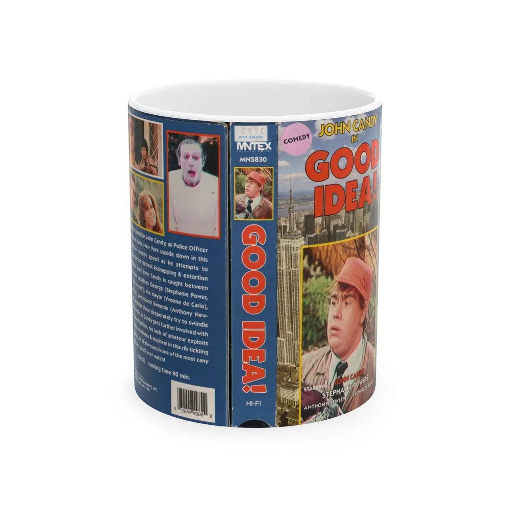 GOOD IDEA (VHS COVER) - White Coffee Mug-11oz-Go Mug Yourself