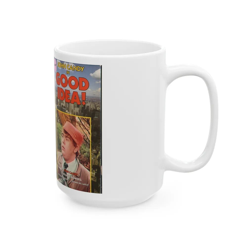 GOOD IDEA (VHS COVER) - White Coffee Mug-Go Mug Yourself