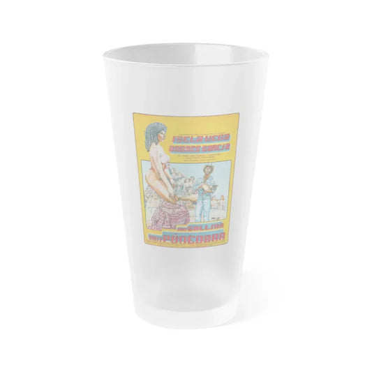 GOOD LAYING HEN Movie Poster - Frosted Pint Glass 16oz Default Title - Go Mug Yourself