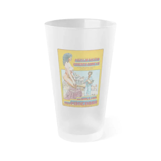 GOOD LAYING HEN Movie Poster - Frosted Pint Glass 16oz Default Title - Go Mug Yourself