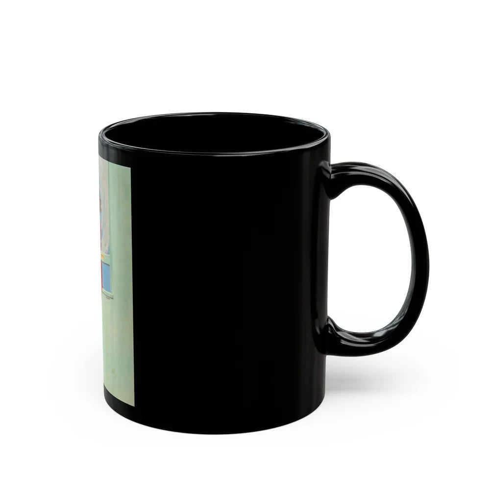 Good Looking calendar illustration, 1946 - Black Coffee Mug-Go Mug Yourself