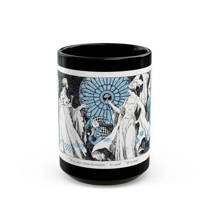 Good Looks, Woman's Home Companion, November 1924 - Black Coffee Mug 15oz - Go Mug Yourself