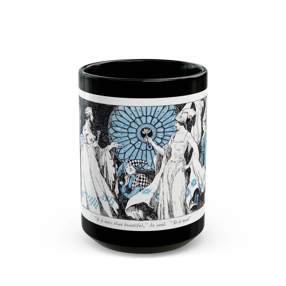 Good Looks, Woman's Home Companion, November 1924 - Black Coffee Mug-15oz-Go Mug Yourself