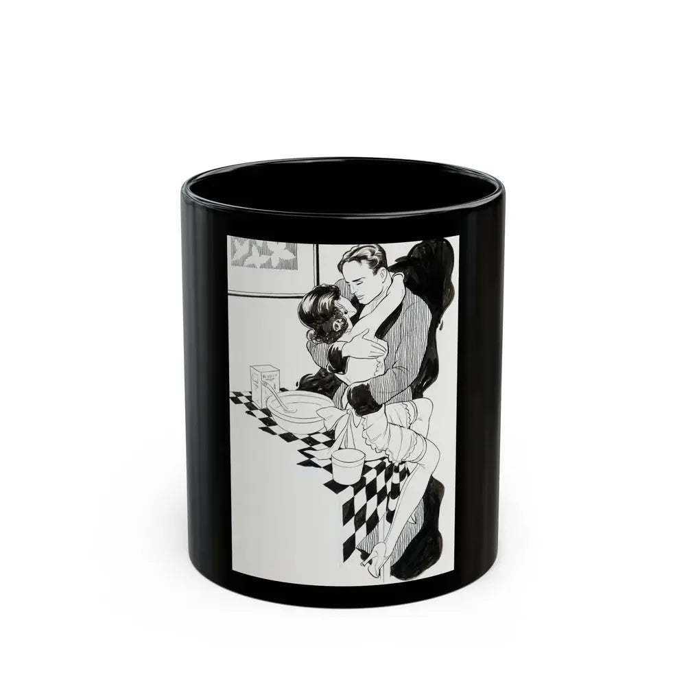 Good Morning - Black Coffee Mug 11oz - Go Mug Yourself