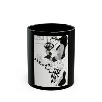 Good Morning - Black Coffee Mug 11oz - Go Mug Yourself