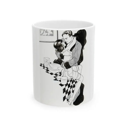 Good Morning - White Coffee Mug 11oz - Go Mug Yourself