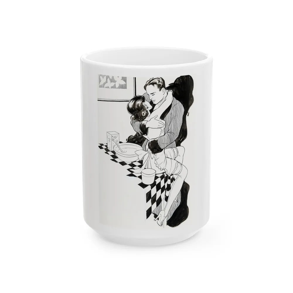 Good Morning - White Coffee Mug-15oz-Go Mug Yourself